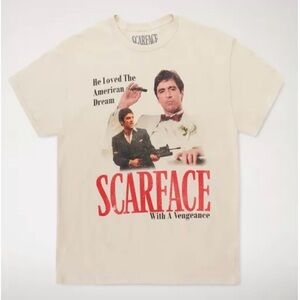 Scarface Graphic Tee - Cream